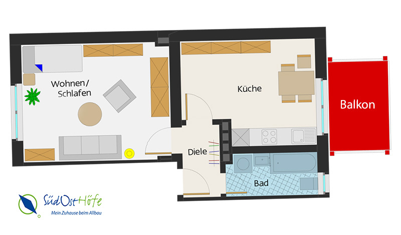 Muster Grundriss 1 5