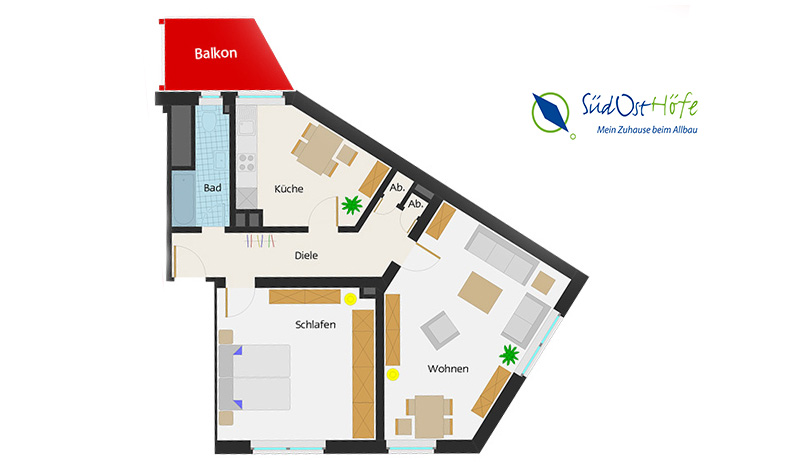 Muster Grundriss 2 5 Eck